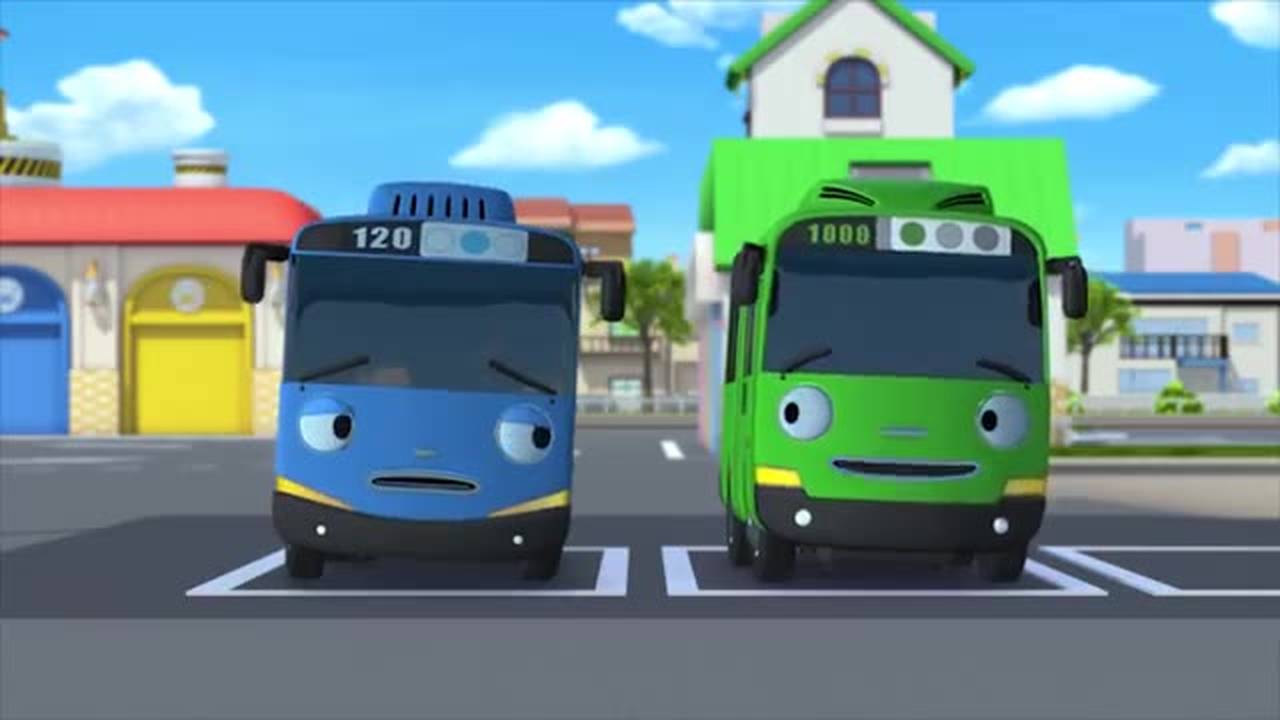 thumbnail image 2 of Tayo The Little Bus Heart Pull-Back Car Toy - Korean Cartoon Character Figure For Kids 2 of 13