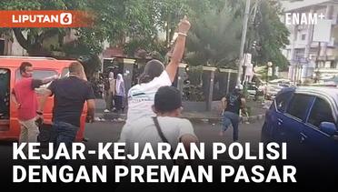 Dikejutkan Polisi yang Menyamar, Puluhan Preman Pasar Raya Padang Lari Terbirit-birit