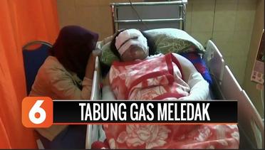 Tabung Gas Meledak, Seorang Ibu Hamil Terluka