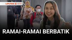 Batik Day! Hari Batik Nasional, Petugas Transportasi Publik Kompak Kenakan Batik | Liputan 6