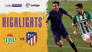 Match Highlights | Real Betis 1 vs 1 Atletico Madrid | La Liga Santander 2021