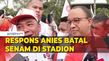 Respons Anies Baswedan Usai PKS Tak Diperbolehkan Gelar Senam di Stadion Patriot Candrabhaga