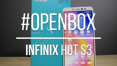 Openbox - Infinix Hot S3, Terjangkau, Snapdragon dan Layar Kekinian