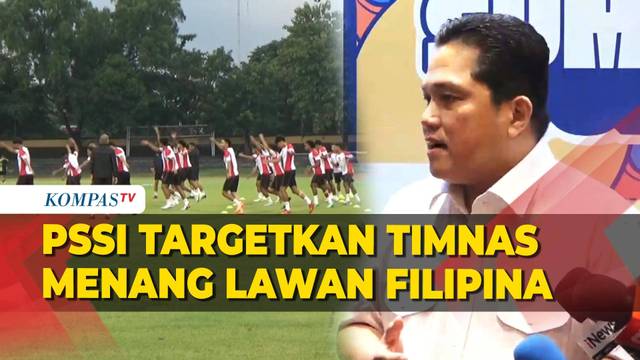 PSSI Targetkan Timnas Indonesia Menang Lawan Filipina di Piala AFF 2024