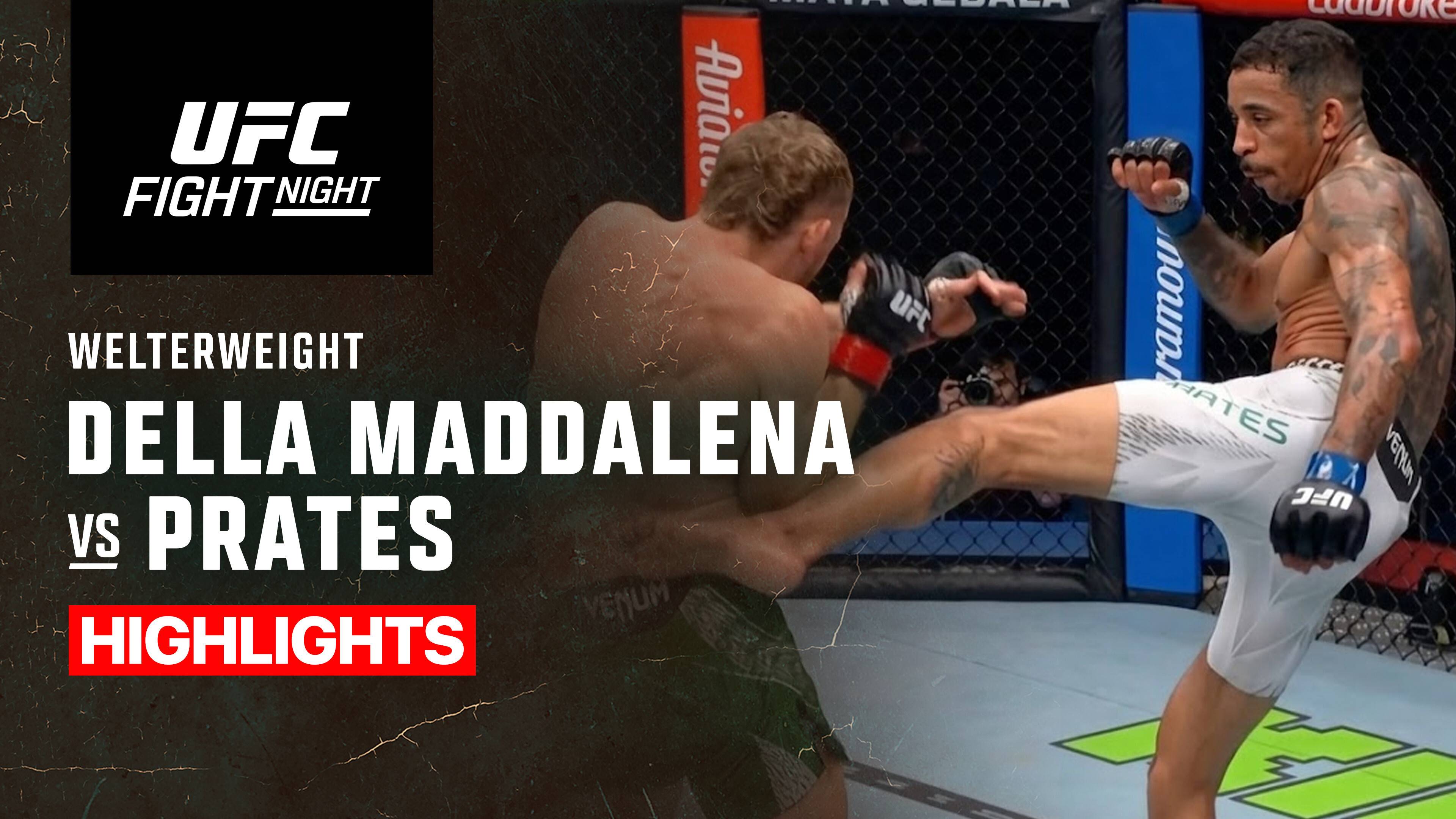 Jack Della Maddalena vs Carlos Prates - Welterweight | UFC Fight Night
