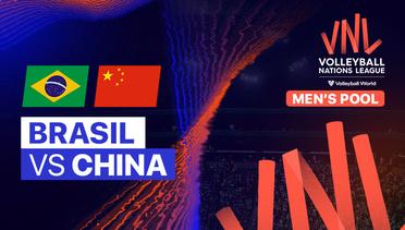 Full Match | Brasil vs China | Men's Volleyball Nations League 2023