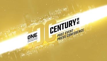 ONE Championship: CENTURY PART II Post-Event Press Conference