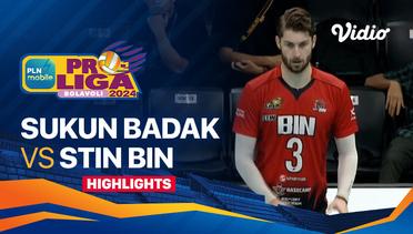 Putra: Kudus Sukun Badak vs Jakarta STIN BIN - Highlights | PLN Mobile Proliga 2024
