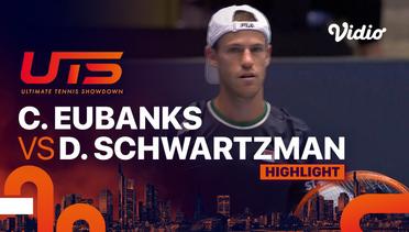 Highlights | The Rocket (Christopher Eubanks) vs El Peque (Diego Schwartzman) | Ultimate Tennis Showdown 2023