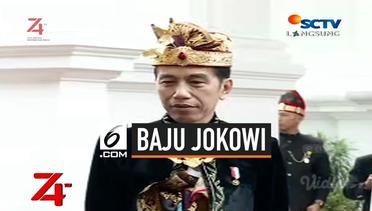 Jokowi Gunakan Pakaian Adat Pimpin Upacara HUT Ke-74 RI