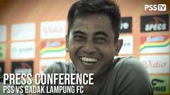 [Press Conference] 'Ini semua karena Outbond' - Seto - PSS vs Badak Lampung FC
