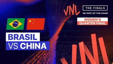 Full Match | Quarter Final: Brasil vs China | Women's Volleyball Nations League 2023