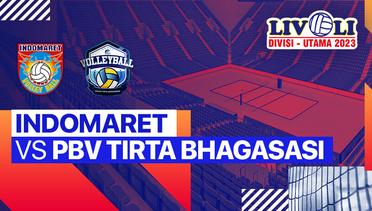 Putra: Indomaret vs PBV Tirta Bhagasasi Bekasi - Full Match | Livoli Divisi Utama 2023