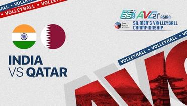Full Match | India vs Qatar | Asian Men's Volleyball Championship 2021