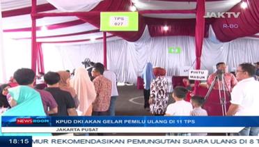 KPUD DKI Akan Gelar Pemilu Ulang Di 11 TPS