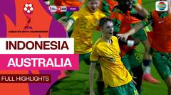 Indonesia vs Australia - Full Highlight | Asean Boys Championship U16 2024