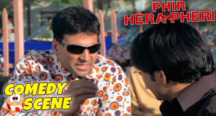 Phir Hera Pheri Comedy Scene | Akshay Kumar, Sunil Shetty, Paresh Rawal |  HD Full Movie | Vidio