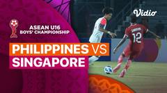 Philippines vs Singapore - Mini Match | ASEAN U16 Boys Championships 2024