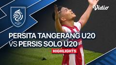 Persita Tangerang U20 vs Persis Solo U20 - Final - Highlights | EPA Liga 1 U20