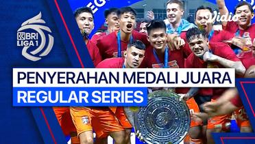 Penyerahan Medali Juara Regular Series - Borneo FC | BRI Liga 1 2023/24