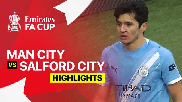 Man City vs Salford City - Highlight | FA Cup 2025/26