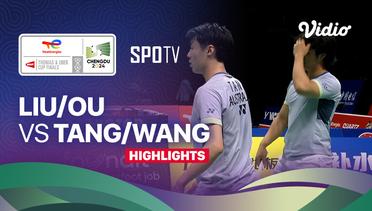 Liu Yu Chen/Ou Xuan Yi (CHN) vs Ricky Tang/Rayne Wang (AUS) - Highlights | Thomas Cup Chengdu 2024 - Men's Doubles