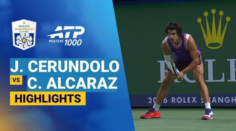 Juan Manuel Cerundolo vs Carlos Alcaraz - Round 2 (Stadium Court) | ATP 1000: Rolex Shanghai Masters 2026