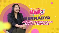 Bernadya Cerita Momen Pertama Ketemu Crush, Dipanggil BK, dan Dapat Piala