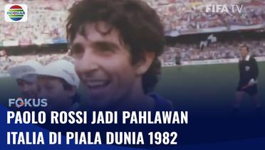 Sempat Vakum Akibat Skandal Judi, Rossi Jadi Pahlawan Italia di Piala Dunia 1982 | Fokus