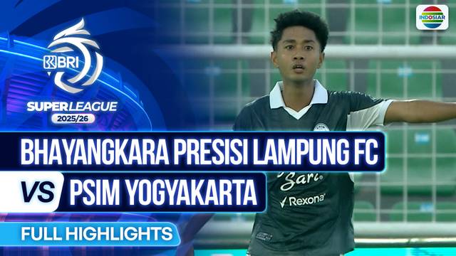 Bhayangkara Presisi Lampung FC VS PSIM Yogyakarta - Full Highlights | BRI Super League 2025/26