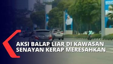 Meresahkan Pengguna Jalan, Polisi Tangkap Pelaku Balap Liar di Senayan