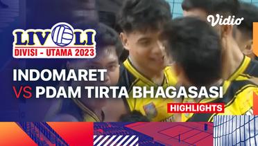 Putra: Indomaret vs PDAM Tirta Bhagasasi Bekasi - Highlights | Livoli Divisi Utama 2023