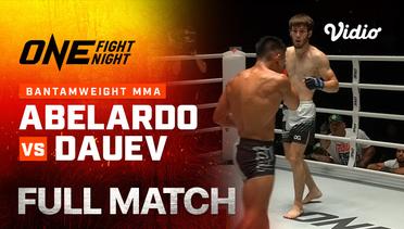 ONE Fight Night 18: Abelardo vs Dauev - Full Match | ONE Championship