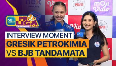 Wawancara Pasca Pertandingan | Putri: Gresik Petrokimia Pupuk Indonesia vs Bandung BJB Tandamata | PLN Mobile Proliga 2024