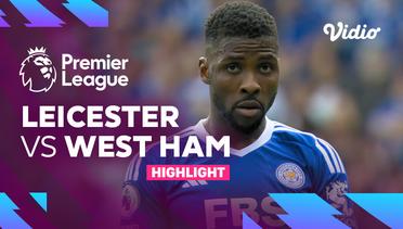 Highlights - Leicester vs West Ham | Premier League 22/23