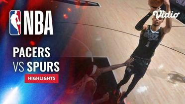 Indiana Pacers vs San Antonio Spurs - Highlights | NBA Regular Season 2023/24