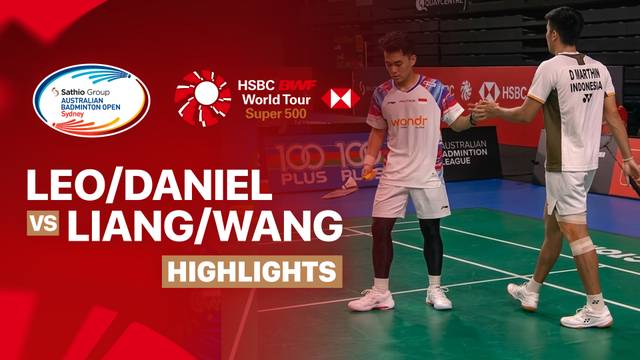 Leo Rolly Carnando / Daniel Marthin (INA) vs Liang Wei Keng / Wang Chang (CHN) - Highlight | SATHIO GROUP Australian Badminton Open 2026