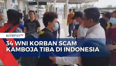 34 WNI Asal Sulawesi Korban Perusahaan Scam Kamboja Tiba di Indonesia