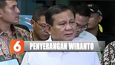Kata Prabowo Soal Penyerangan Wiranto - Liputan 6 Pagi