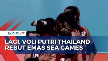 Tim Voli Putri Thailand Rebut Emas SEA Games ke-14 Kalinya