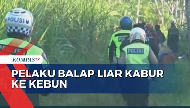 Dikejar Polisi, Pelaku Balap Liar di Lumajang Kabur ke Kebun Tebu