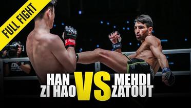 Han Zi Hao vs. Mehdi Zatout - ONE Full Fight - January 2020