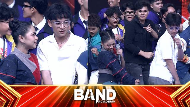 Ciyeee! April Gandeng Siapa Nii? Kompaknya Bikin Gemas | Band Academy Semifinal