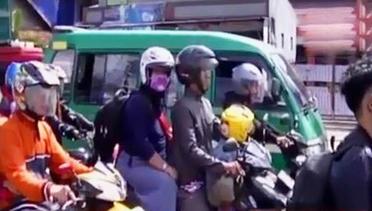 VIDEO: Pemudik Bersepeda Motor Mulai Padati Jalur Selatan