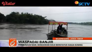 Debit Air Sungai Bengawan Solo Naik, Wilayah Bojonegoro Terendam - Liputan 6 Petang