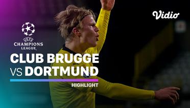 Highlight - Club Brugge vs Dortmund I UEFA Champions League 2020/2021
