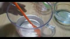 How to make slime clear glue PVC. Membuat slime bening dengan glue PVC
