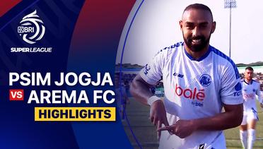 PSIM Yogyakarta vs Arema FC - Highlight | BRI Super League 2025/26