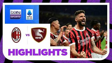 AC Milan vs Salernitana - Highlights | Serie A 2023/24