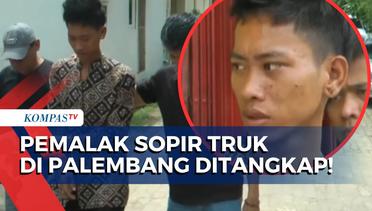 Viral di Media Sosial, Tukang Palak Sopir Truk di Macan Lindungan Palembang Ditangkap Polisi!